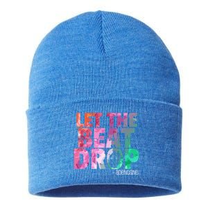 Funny Doctor Nurse Let The Beat Drop Adenosine Cool Gift Sustainable Knit Beanie