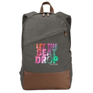 Funny Doctor Nurse Let The Beat Drop Adenosine Cool Gift Cotton Canvas Backpack