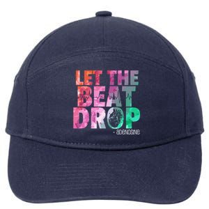 Funny Doctor Nurse Let The Beat Drop Adenosine Cool Gift 7-Panel Snapback Hat