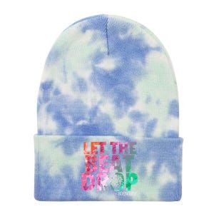 Funny Doctor Nurse Let The Beat Drop Adenosine Cool Gift Tie Dye 12in Knit Beanie