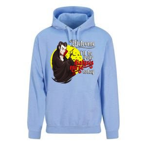 Funny Dialysis Nurse A Vampire Dialysis Nurse Unisex Surf Hoodie