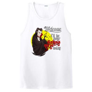 Funny Dialysis Nurse A Vampire Dialysis Nurse PosiCharge Competitor Tank