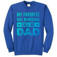 Fathers Day Novelty For Funny Ski Dad Gift Sweatshirt