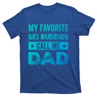 Fathers Day Novelty For Funny Ski Dad Gift T-Shirt