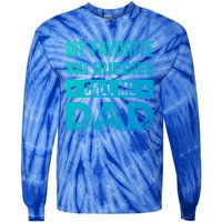 Fathers Day Novelty For Funny Ski Dad Gift Tie-Dye Long Sleeve Shirt