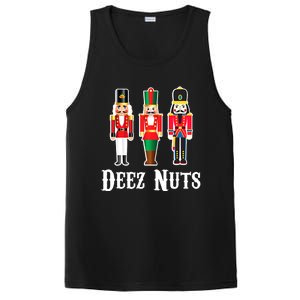 Funny Deez Nuts Nutcracker Crew Ugly Christmas PosiCharge Competitor Tank