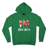 Funny Deez Nuts Nutcracker Crew Ugly Christmas Hoodie