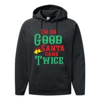 Funny Dirty Naughty Inappropriate Christmas Adult Sexy XMAS TShirt Performance Fleece Hoodie