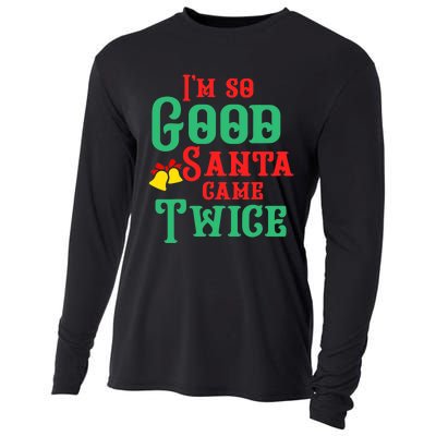 Funny Dirty Naughty Inappropriate Christmas Adult Sexy XMAS TShirt Cooling Performance Long Sleeve Crew