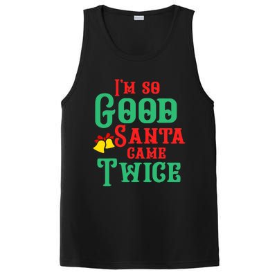 Funny Dirty Naughty Inappropriate Christmas Adult Sexy XMAS TShirt PosiCharge Competitor Tank