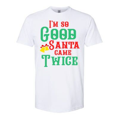 Funny Dirty Naughty Inappropriate Christmas Adult Sexy XMAS TShirt Softstyle CVC T-Shirt