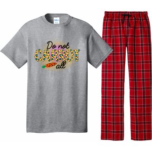 Funny Do Not Carrot All Cool Easter Pajama Set