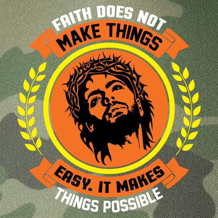 Faith Does Not Make Things Easy It Makes Things Possible Legacy Tie Dye Trucker Hat