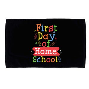 First Day Of School Homeschool Teacher Microfiber Hand Towel