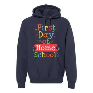 First Day Of School Homeschool Teacher Premium Hoodie