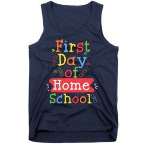 First Day Of School Homeschool Teacher Tank Top