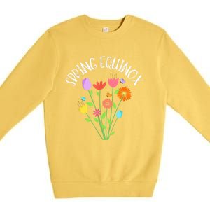 First Day Of Spring Equinox Premium Crewneck Sweatshirt