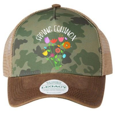 First Day Of Spring Equinox Legacy Tie Dye Trucker Hat