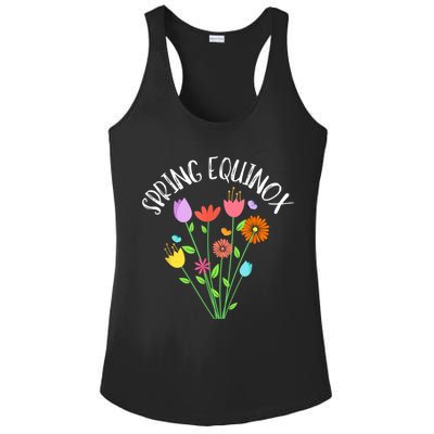 First Day Of Spring Equinox Ladies PosiCharge Competitor Racerback Tank