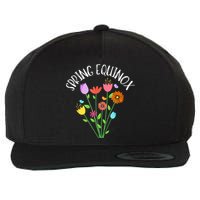 First Day Of Spring Equinox Wool Snapback Cap