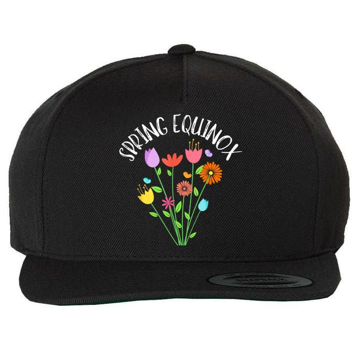 First Day Of Spring Equinox Wool Snapback Cap