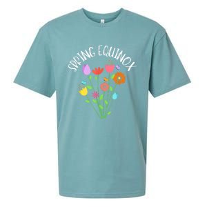 First Day Of Spring Equinox Sueded Cloud Jersey T-Shirt