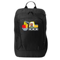 First Day Of School Boy Back To School Supply Truck City Backpack