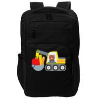 First Day Of School Boy Back To School Supply Truck Impact Tech Backpack