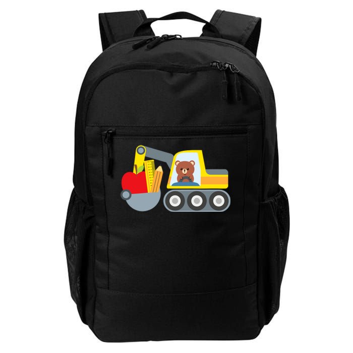 First Day Of School Boy Back To School Supply Truck Daily Commute Backpack