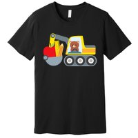 First Day Of School Boy Back To School Supply Truck Premium T-Shirt