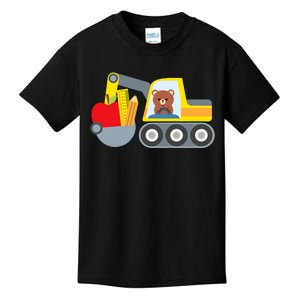 First Day Of School Boy Back To School Supply Truck Kids T-Shirt