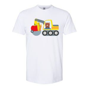 First Day Of School Boy Back To School Supply Truck Softstyle CVC T-Shirt