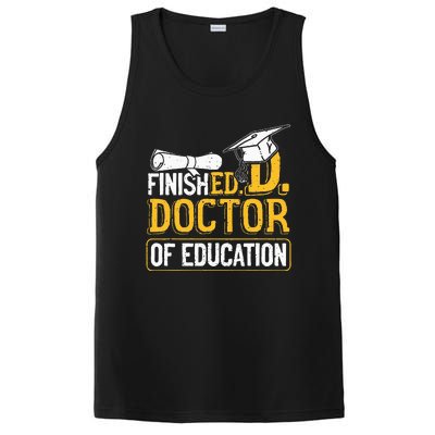 Finished Doctor Of Education Doctorate Degree PosiCharge Competitor Tank