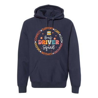 First Day Of School Bus Driver Gifts Premium Hoodie