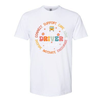 First Day Of School Bus Driver Gifts Softstyle CVC T-Shirt