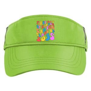 First Day Of Kindergarten Class Of 2035 Colorful Adult Drive Performance Visor