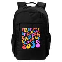 First Day Of Kindergarten Class Of 2035 Colorful Backpack