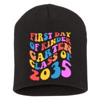 First Day Of Kindergarten Class Of 2035 Colorful Short Acrylic Beanie