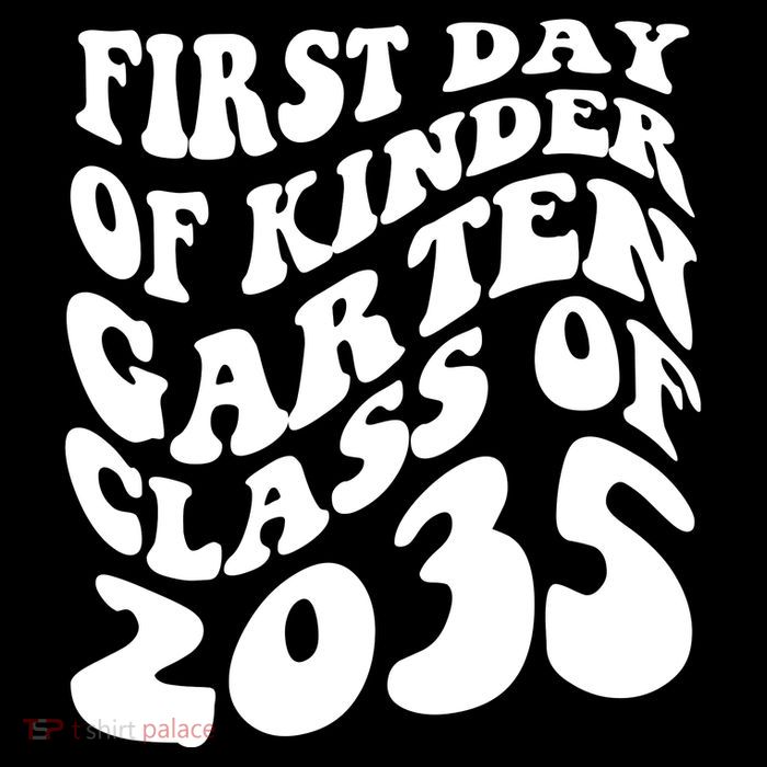 First Day Of Kindergarten Class Of 2035 Retro Sustainable Bucket Hat