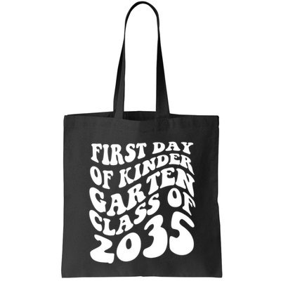 First Day Of Kindergarten Class Of 2035 Retro Bag
