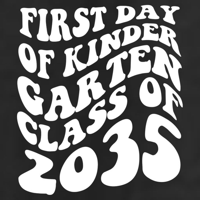 First Day Of Kindergarten Class Of 2035 Retro Trucker Hat