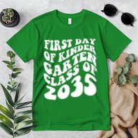 First Day Of Kindergarten Class Of 2035 Retro Premium T-Shirt