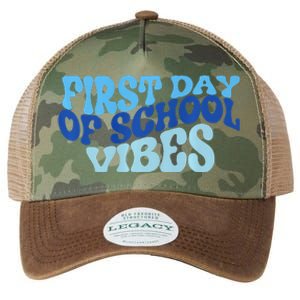 First Day Of School Vibes Legacy Tie Dye Trucker Hat