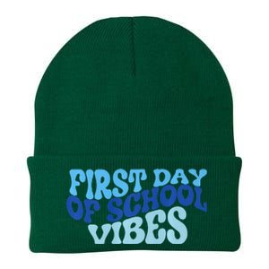 First Day Of School Vibes Knit Cap Winter Beanie