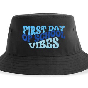 First Day Of School Vibes Sustainable Bucket Hat