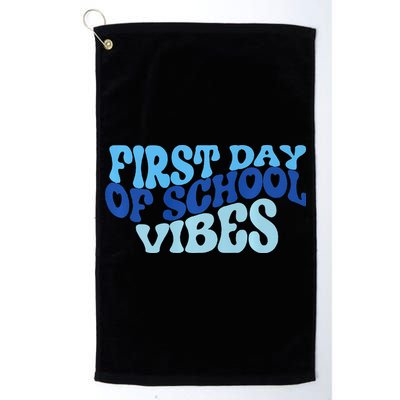 First Day Of School Vibes Golf Towel