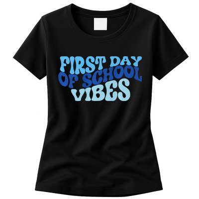 First Day Of School Vibes Womens T-Shirt
