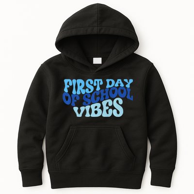 First Day Of School Vibes Kids Hoodie