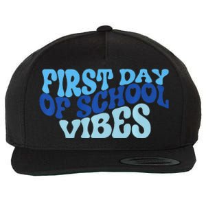 First Day Of School Vibes Wool Snapback Cap