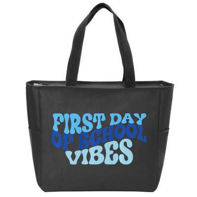 First Day Of School Vibes Zip Tote Bag